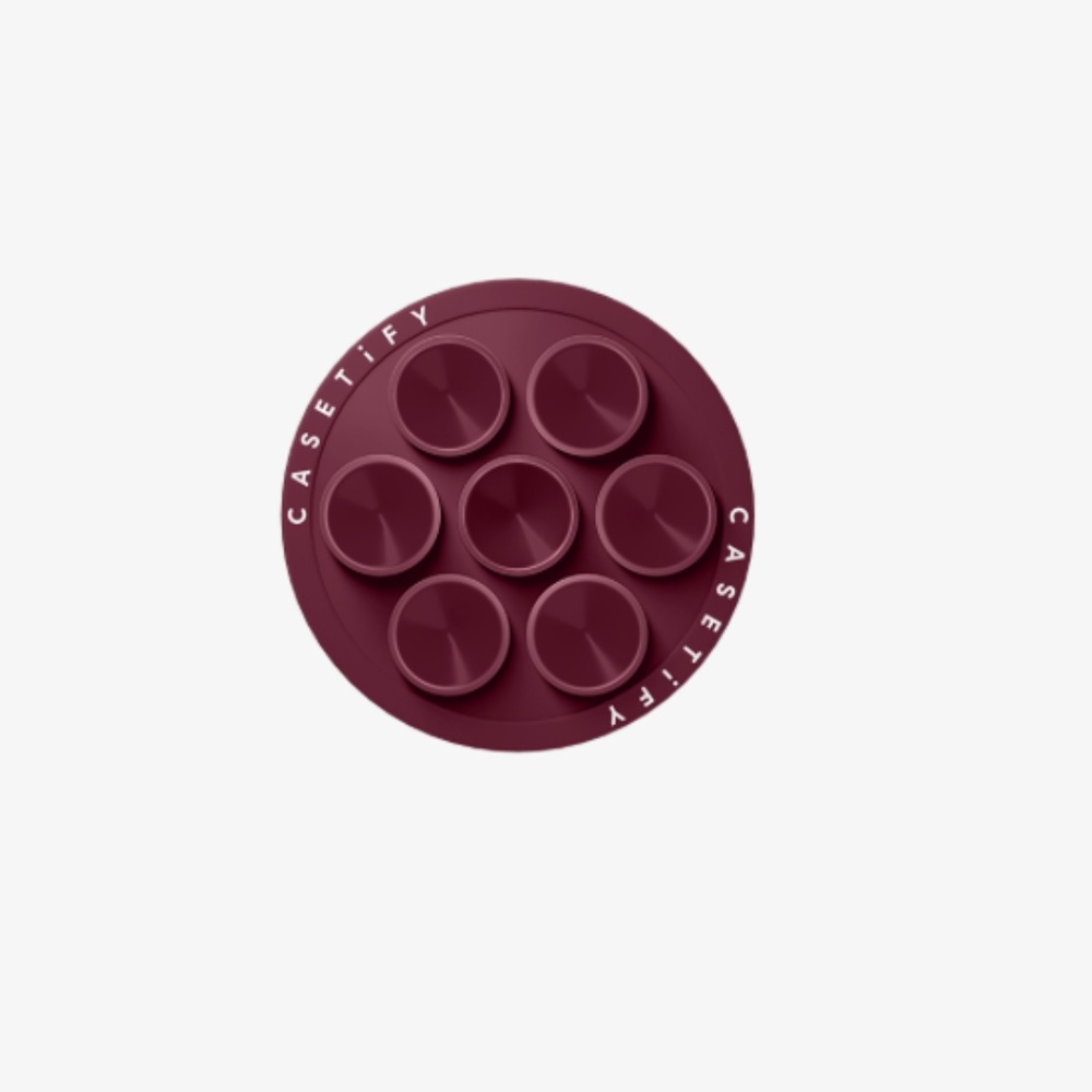 casetify - Snap & Stick Grip Stand - Mulberry